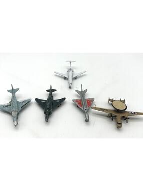Lot of Vintage Zylmex Etc Die Cast Military Planes Stealth USAF Boeing